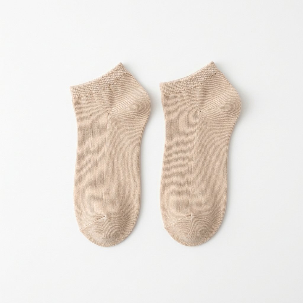 Miniso Morandi Solid Plain Ankle Socks